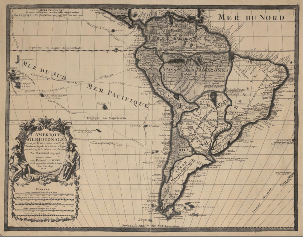 América Meridional (1708)