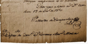 Firma de Juan Martín de Pueyrredon